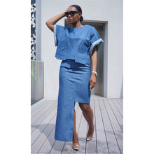 Load image into Gallery viewer, &#39;Audrey&#39; Denim (SKIRT)
